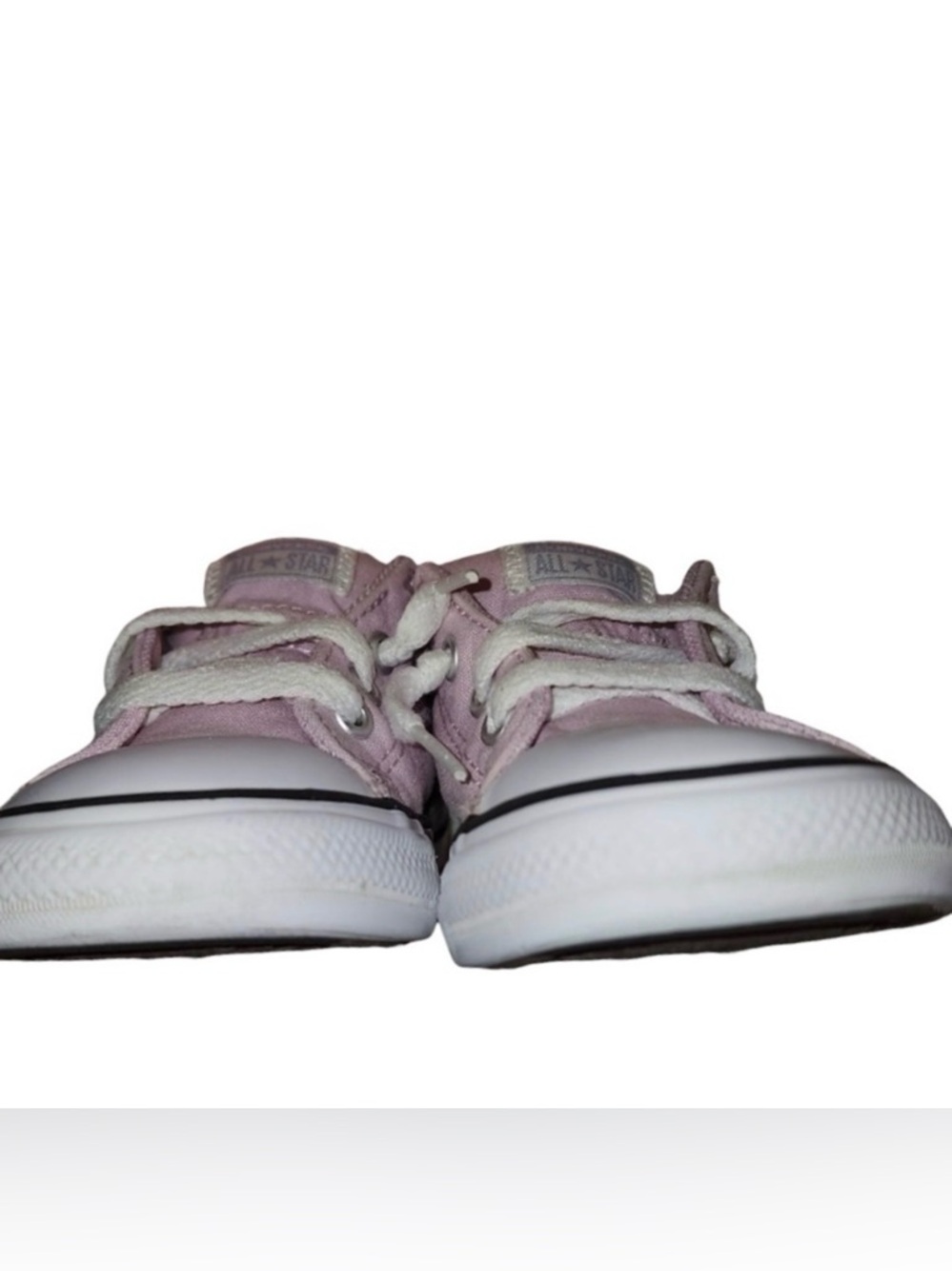 Converse Pink Sneakers Kids 9 Toddler Low Top Lace Up Casual Shoes - Picture 6 of 12